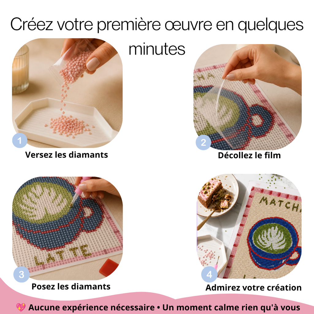 Kit de Diamond Painting Relaxant
