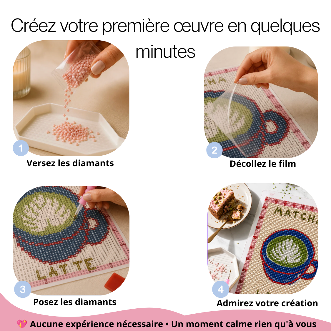 Kit de Diamond Painting Relaxant