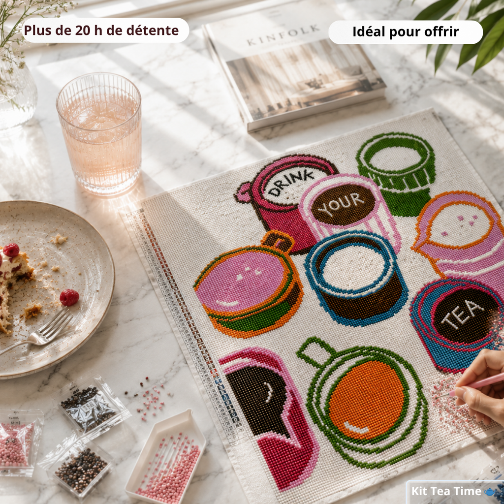 Kit de Peinture aux Diamants Relaxant
