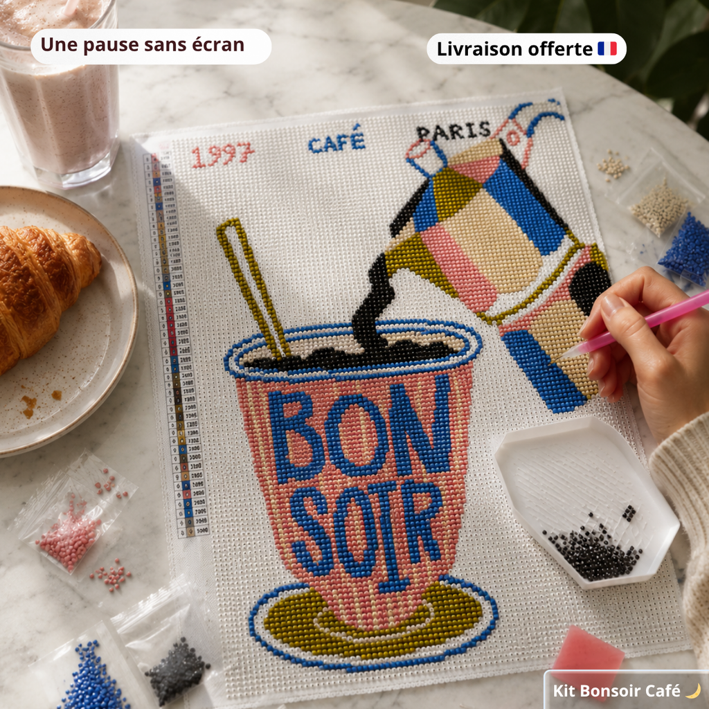 Kit de Peinture aux Diamants Relaxant